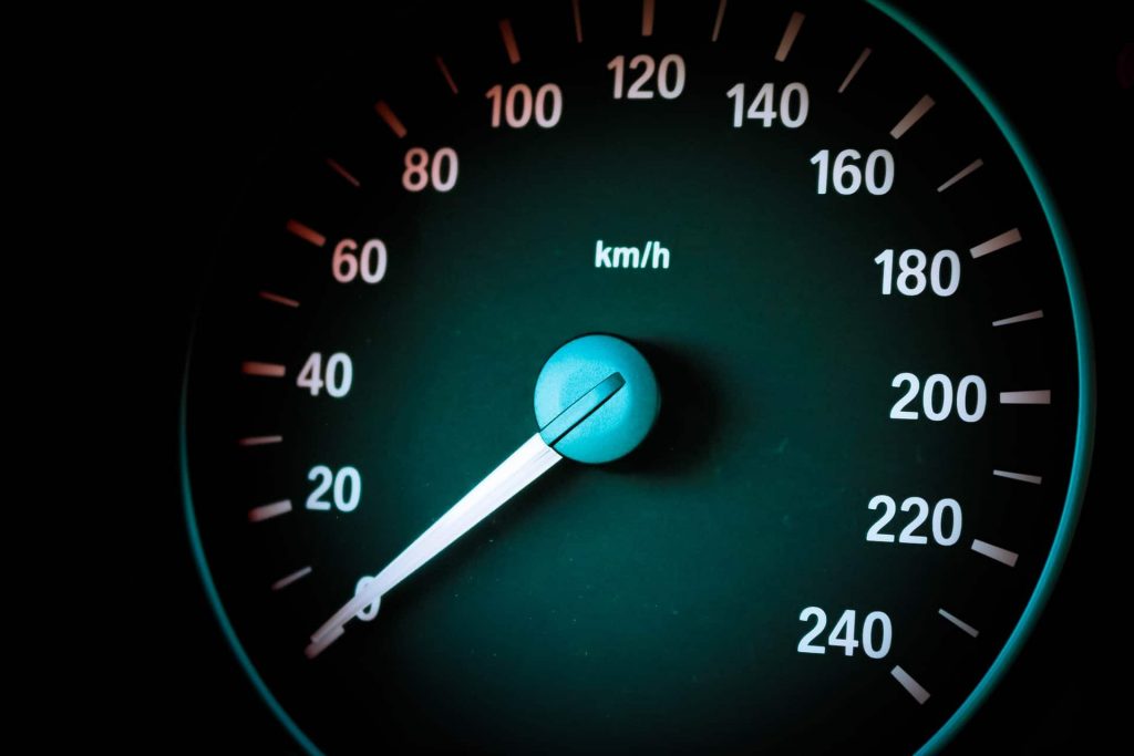 car spedometer