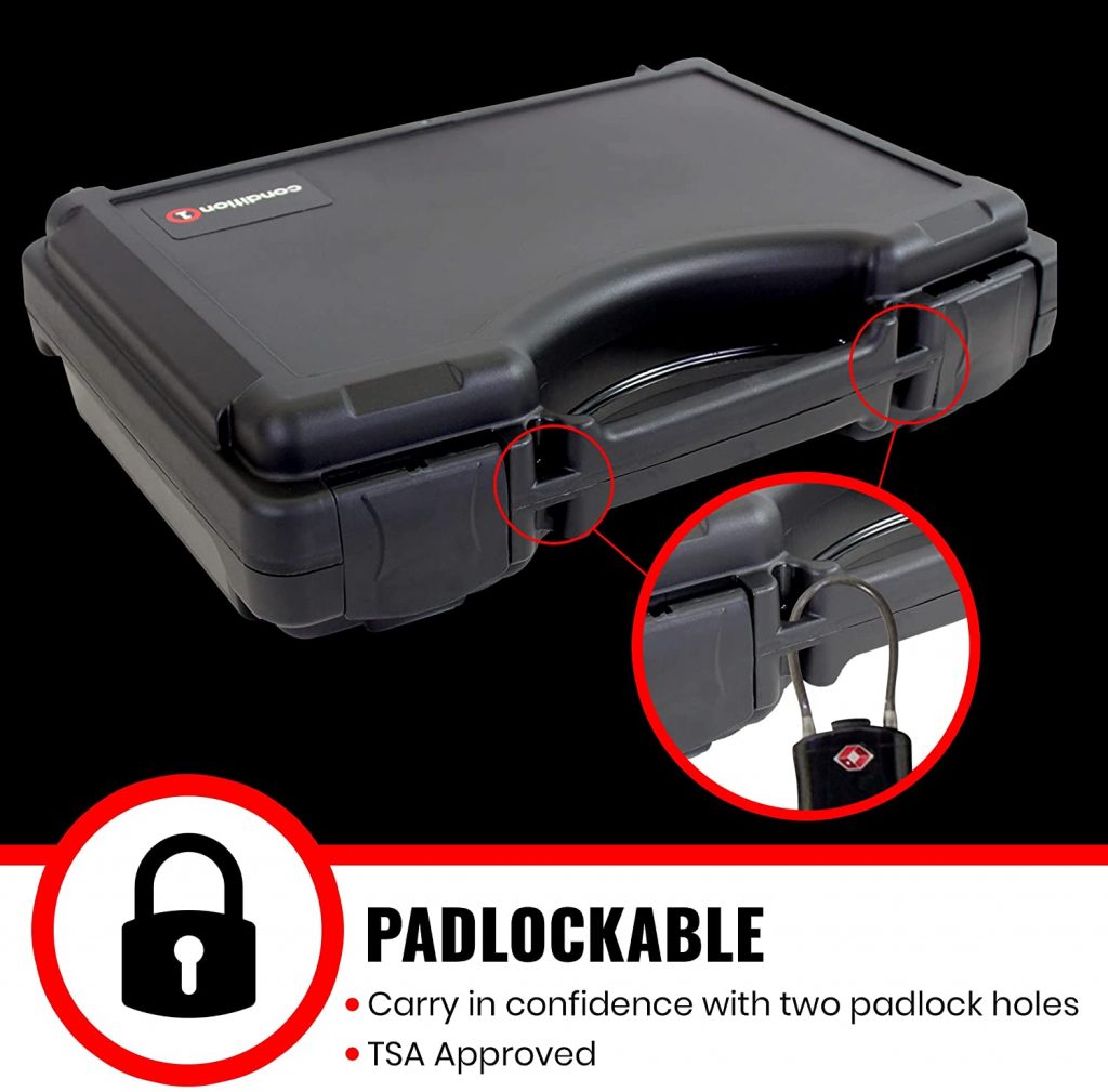 Condition 1 Economy Series Hard Plastic Pistol Gun Case