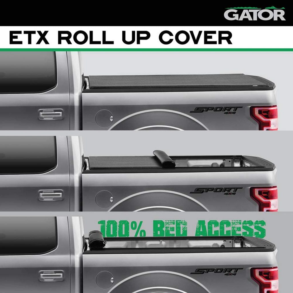 Gator ETX Soft Roll up Truck bed tonneau cover dodge ram 1500