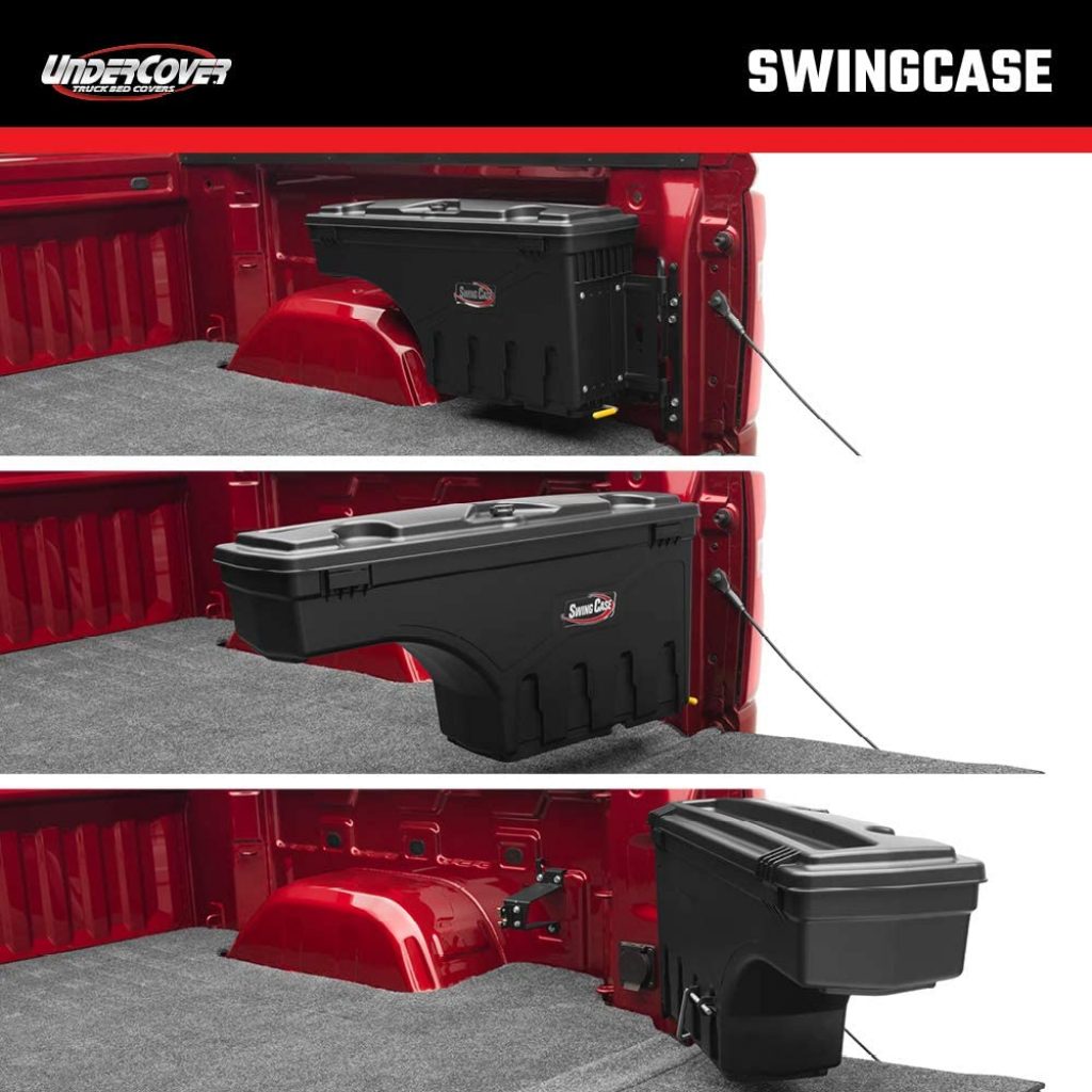 UnderCover SwingCase Truck Bed Storage Box SC300D Dodge Ram