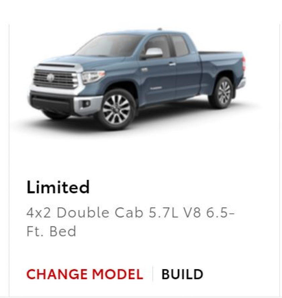 2021 Toyota Tundra Double Cab reference