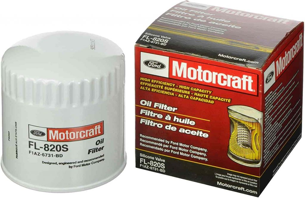 Motorcraft FL 820 S Oil Filter