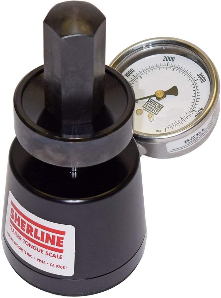 Sherline LM 5000 lb Trailer Tongue Weight Scale