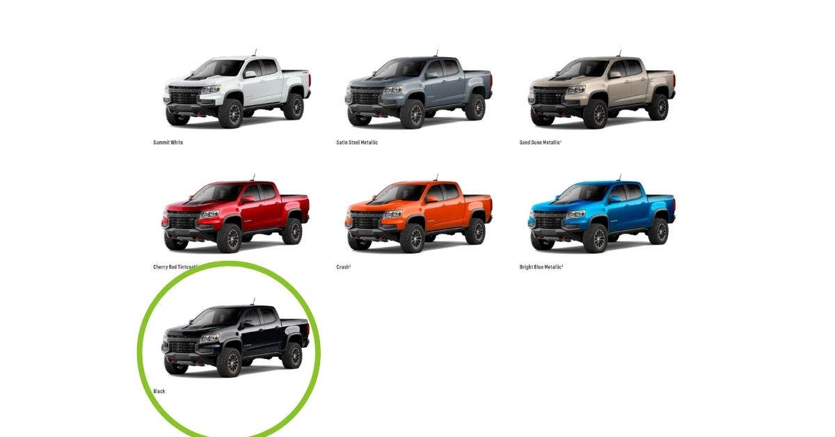 2021 Chevrolet Colorado Towing Capacity