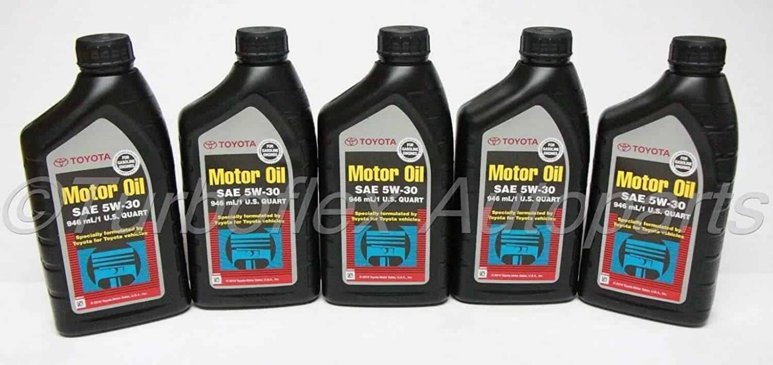 2013 Toyota Oil Type And Capacities