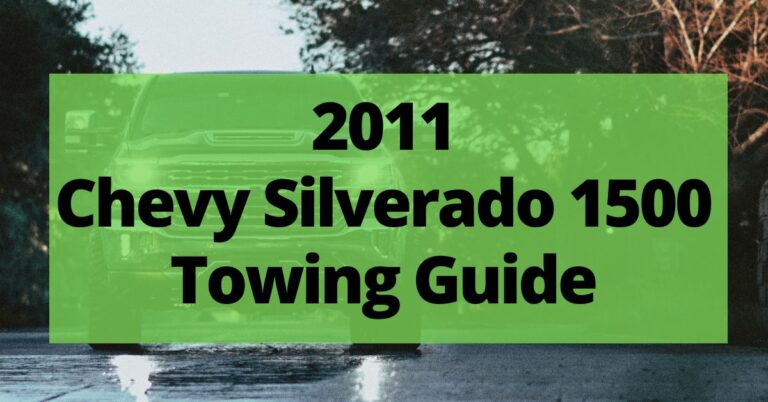 Towing Capacity For 2011 Chevy Silverado 1500