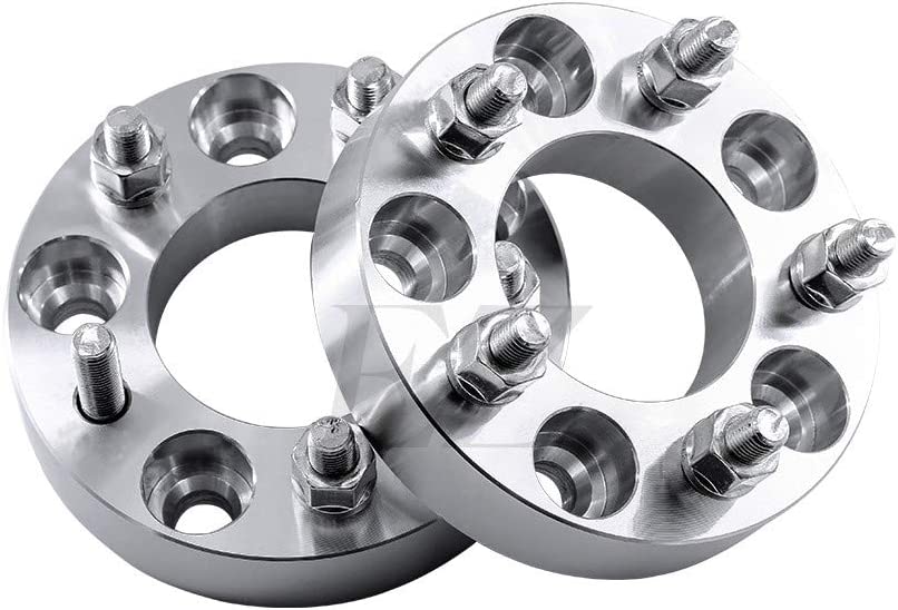 EZAccessory 2 Billet Wheel Adapters 5x4.5 to 5x5.5 (5x114.3 to 5x139.7) Thickness 2 Inch
