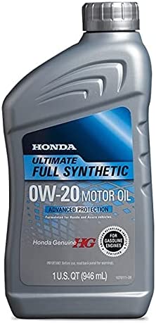 Honda Genuine 0W-20 Synthetic Oil