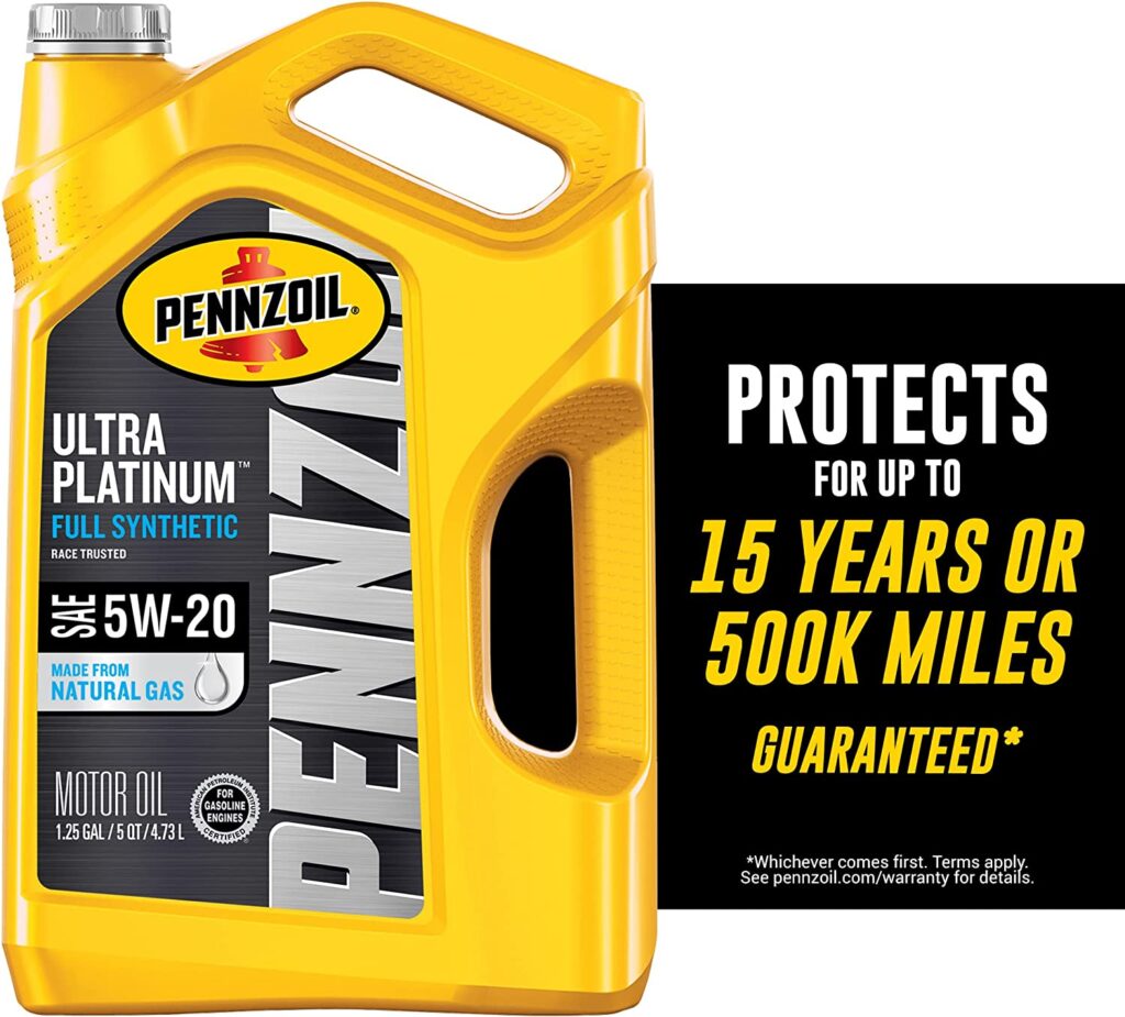 pennzoil 5w-20 engine oil full synthetic