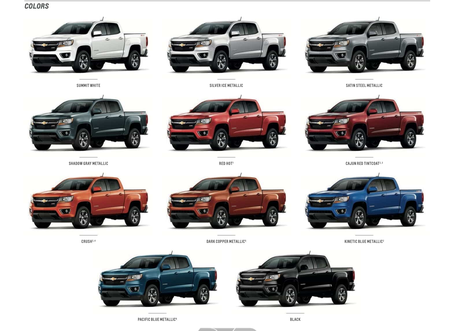 2019 Chevrolet Colorado Towing Capacity